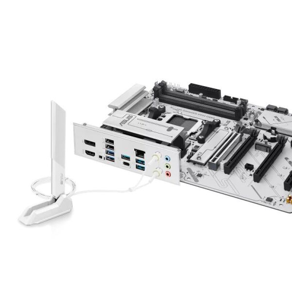 ASUS B850 MAX GAMING WIFI 7 AMD AM5 DDR5 ANAKART BEYAZ