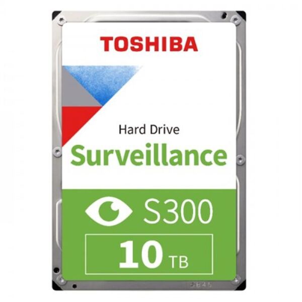 Toshiba 10TB MD10ADA10TV S300 Pro Surveillance 512MB 7200Rpm Sata 3 7-24 Güvenlik Diski