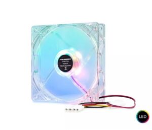 Hadron Hdx1502 Kasa Fanı 4Pin Led 12Cm Transparent