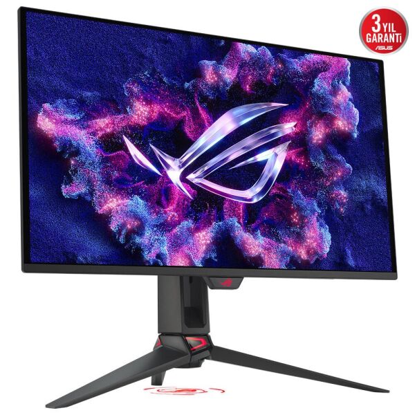 27 ASUS ROG SWİFT PG27UCDM 240HZ 0.03MS 4K UHD ADAPTİVE SYNC QD-OLED PİVOT  GAMİNG (OYUNCU) MONİTÖR