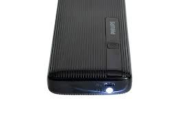 Philips DLP2710NB Siyah 10000 mAh 3 USB Çıkışlı LCD Ekran Pil Seviye Göstergeli Powerbank