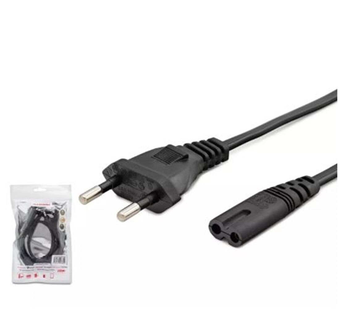 HADRON HDX5566 TEYP POWER KABLO 1.5MT 42PIN 1MM UZUN SOKET AMBALAJLI  SİYAH