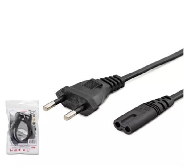HADRON HDX5566 TEYP POWER KABLO 1.5MT 42PIN 1MM UZUN SOKET AMBALAJLI  SİYAH