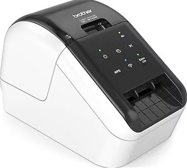 Brother P-TOUCH QL-810W Bilgisayar Bağlantılı Masa Üstü Etiket Yazıcı Wireless 62MM DK Serisi