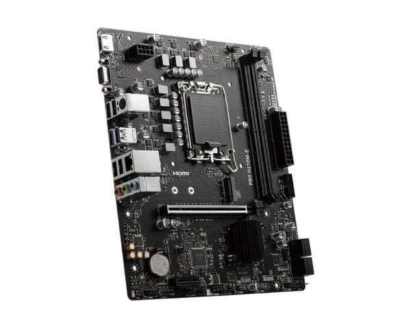 MSI PRO H610M-E DDR5 5600MHZ(OC) HDMI VGA M.2 mATX 1700P