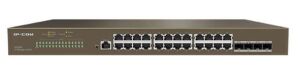 IP-COM G5328P-24-410W 24 PORT GIGABIT+ 4XGB SFP UPLINK L3 YÖNETİLEBİLİR 370W POE RACKMOUNT SWITCH