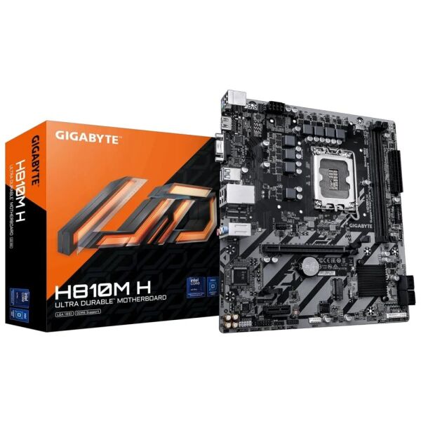 GIGABYTE ANAKART INTEL LGA1851 MATX H810M-H