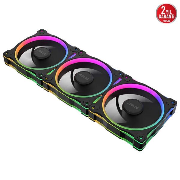 ASUS PRIME MR120 SOĞUTUCU KASA RADYATÖR FANI ARGB 120MM SİYAH 3IN1