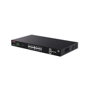 IP-COM G2220P-16-250W 16 PORT GIGABIT+2XRJ45/SFP UPLINK 230W POE CLOUD YÖNETİLEBİLİR RACKMOUNT SWITCH