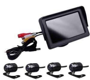 Teacline 4lü Ekran Kamera Teacline Sistem