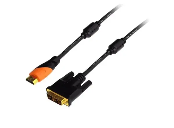 Frisby FA-DIV10 HDMI to DVI Kablo (1.8mt) ( HDMI v1.4 ile uyumludur) (Altın Kaplama Bağlantı Uçları)