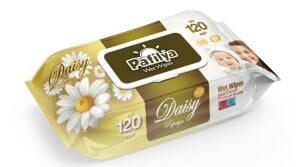 Pafilya Papatya Islak Mendil 120 li (Alcohol Free- Paraben Free) Premium Quality