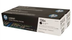 HP 126A Black Siyah Çiftli 1.200 Sayfa Toner CE310AD