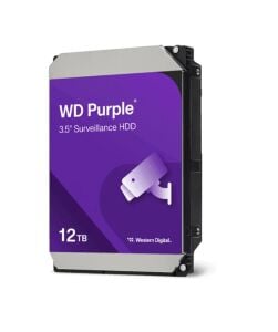 Wd 12Tb wd121 Purple Pro 7200rpm 256MB Sata3 7-24 Güvenlik 3.5 Harddisk (Resmi Distribitör Ürünü)