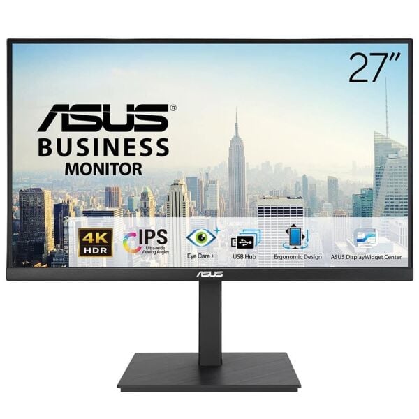 Asus 27'' VA27UQSB 60Hz 5ms 4K UHD Adaptive Sync IPS DisplayPort HDMI USB Tip-A Pivot Monitör