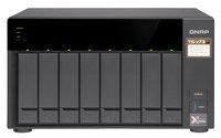 QNAP TS-873AU-RP-4GB Ram 8 HDD Yuvalı Siyah  Rack Nas Çoklu Depolama Ünitesi