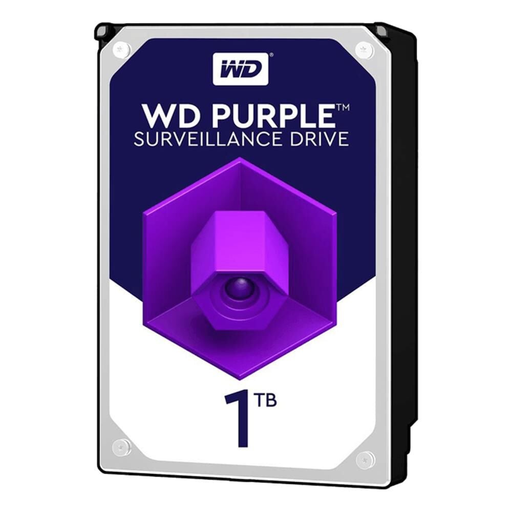Wd 1Tb Wd10Purx Purple 3,5'' 64Mb 5400Rpm   Harddisk (İthalat)