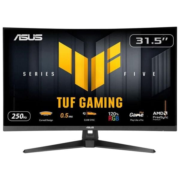 Asus 31.5” TUF Gaming VG32VQM5B 250Hz 0.5ms Full HD Kavisli Curved Gaming Monitör