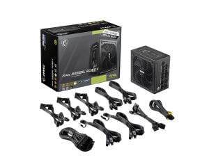 MSI MAG A1000GL PCIE5 II 1000W 80+ GOLD SİYAH FULL MODULER GÜÇ KAYNAĞI