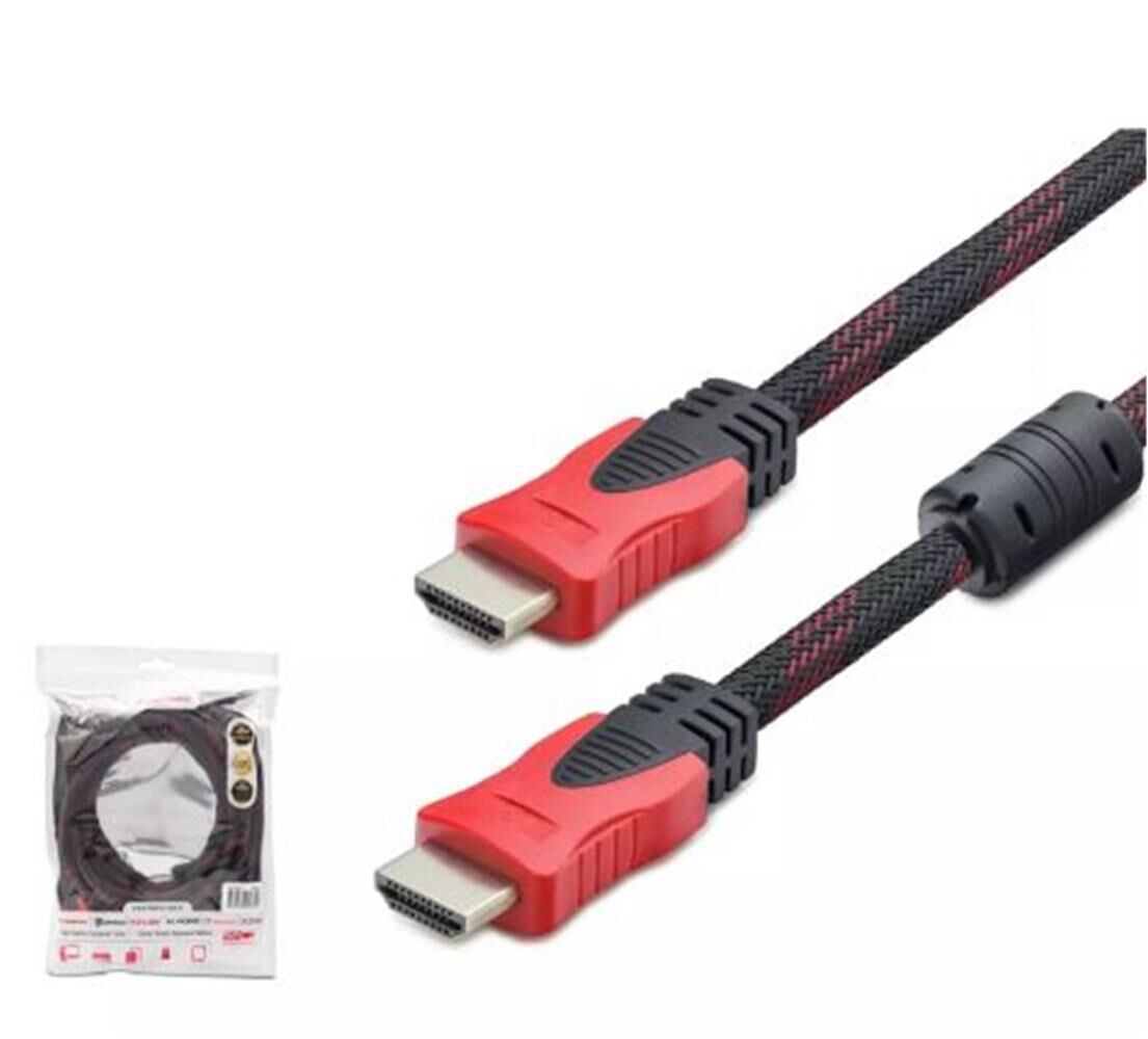 Hadron Hdx2022 15M Hdmi Kablo Örgülü  Siyah