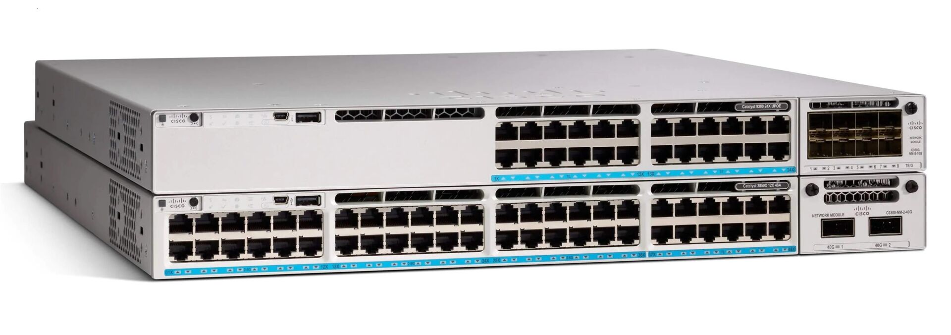 Cisco C9300-48P-E Catalyst 9300 48-port PoE+, Network Essentials