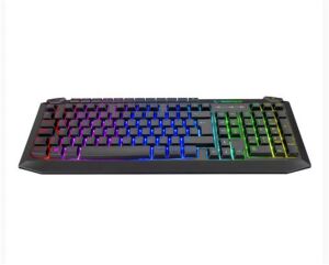 Rampage KB-R310 BROKER V2 Siyah Usb Gökkuşağı Zemin Aydınlatmalı 12800 DPI Oyuncu Klavye + Mouse Set