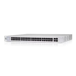 UBIQUITI US-48-500W 48 PORT GIGABIT +2X1GB/2X10GB SFP UPLINK RACKMOUNT 500W POE SWITCH