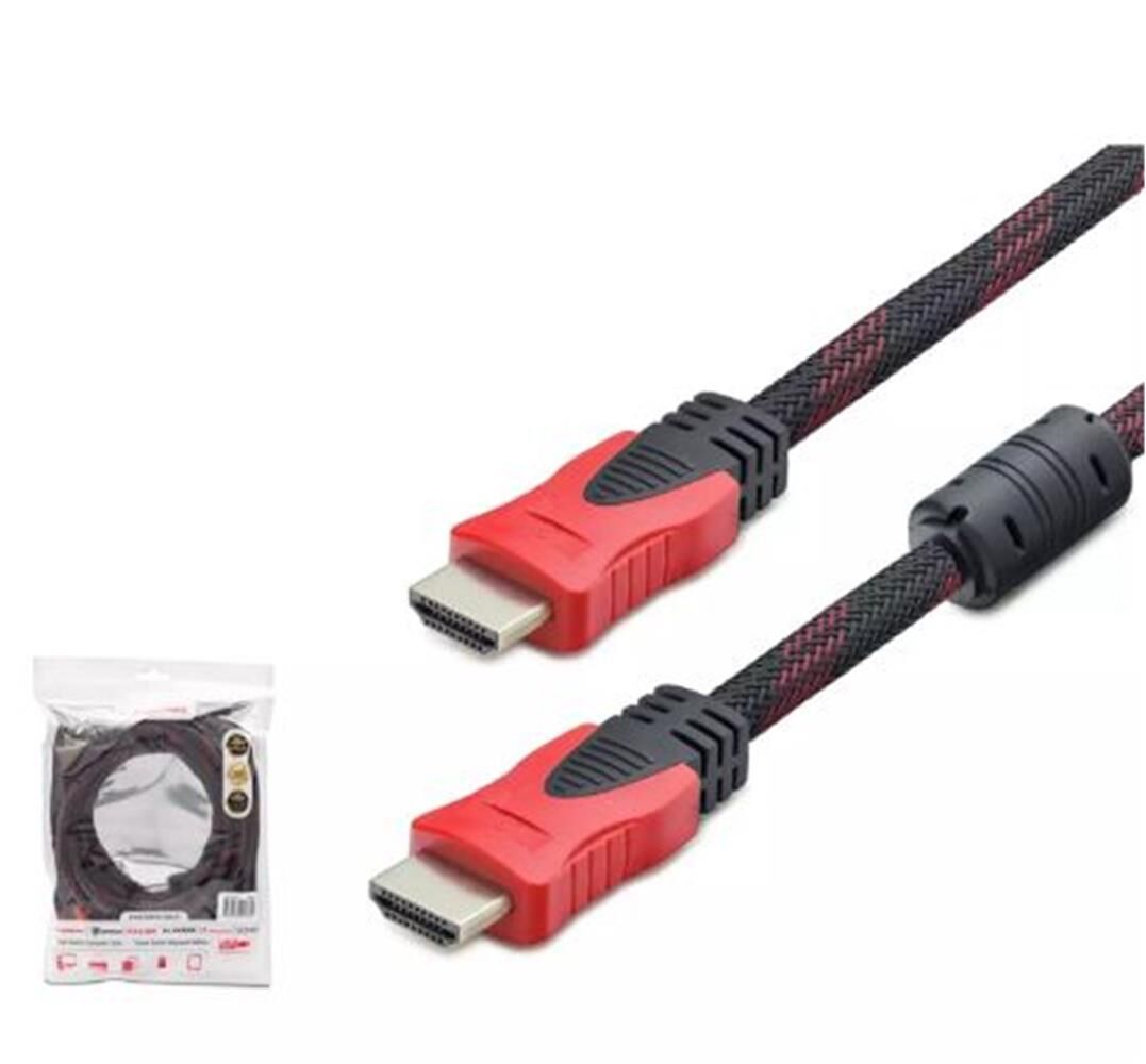 Hadron Hdx2011 20M   Hdmi Kablo Örgülü Siyah