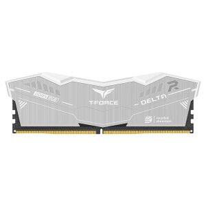 Team T-Force DELTA RGB ECO Silver 64GB 2x32GB 6000MHz DDR5 CL38 Gaming RAM (FF2D564G6000HC38JDC01)