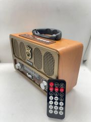 Everton RT-804 Bluetooth, Usb-Sd-Aux-Fm Radyo Nostalji Müzik Kutusu