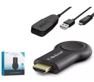 HADRON HDX2351 HDMI Kablosuz Görüntü Aktarım Cihazı Display Android - iOS - Windows - macOS - Siyah