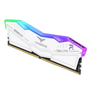 Team T-Force DELTA RGB Beyaz 32GB(2x16GB) 5600MHz DDR5 CL38 Gaming Ram (FF4D532G5600HC38GDC01)