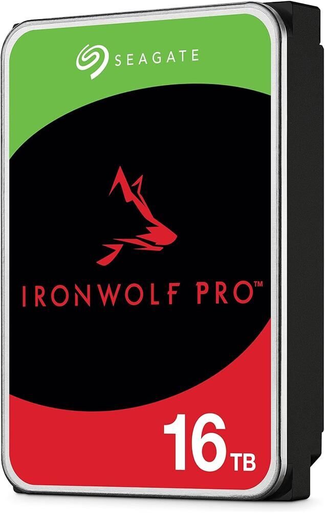 Seagate 16 Tb Ironwolf Pro New ST16000NT001 Sata 3.0 7200 Rpm Harddisk (Resmi Distribitör Ürünü)