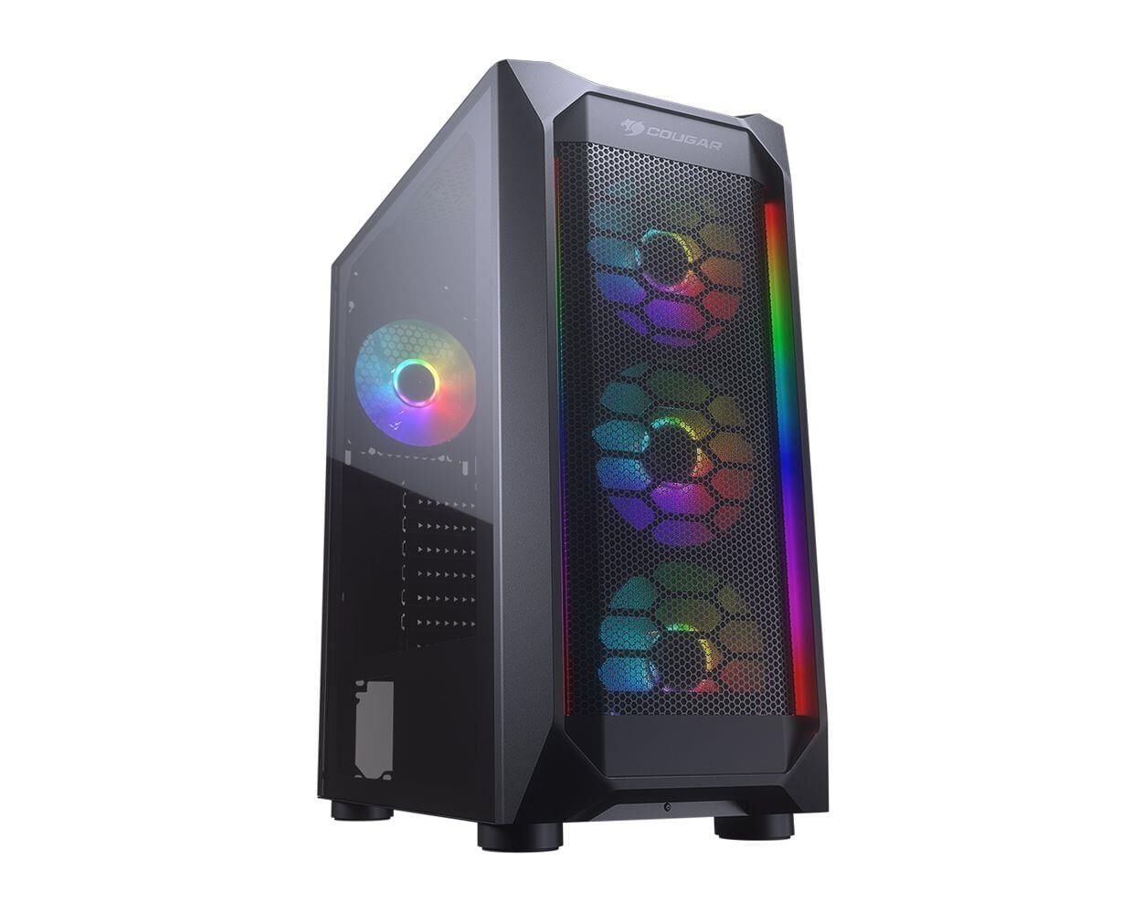 Cougar MX410 Mesh-G RGB Kasa (Cougar XTC650 650W 80+ Power Supply)