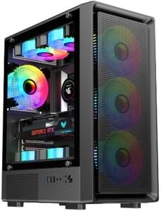 ELBA J-330 Siyah 650W 80+ ATX Kasa