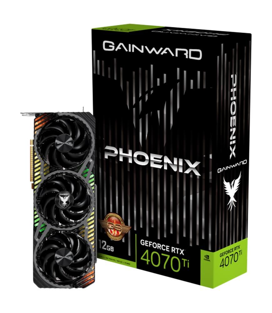 Gainward GeForce RTX4070Ti PHOENIX GS 12GB GDDR6X 192 Bit RGB LED Nvidia Ekran Kartı