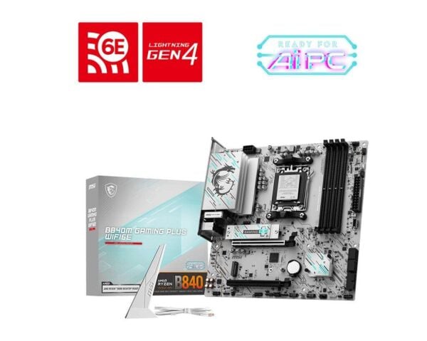 MSI B840M GAMING PLUS WIFI6E DDR5 mATX AM5