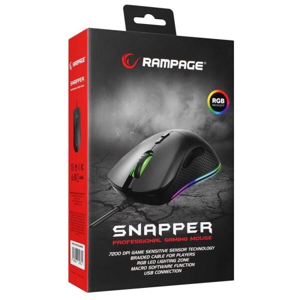 Rampage DROP M3 24000 DPI  Beyaz RGB Şarjlı Kablosuz Gaming Oyuncu Mouse