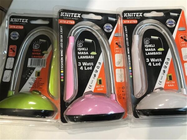Knitex KTX-2769 Fonksiyonlu led Kitap Okuma Lambası