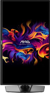 26.5 MSI MAG 272QP QD-OLED X24 WQHD  0.03MS 240HZ FREESYNC PREMIUM PIVOT GAMING