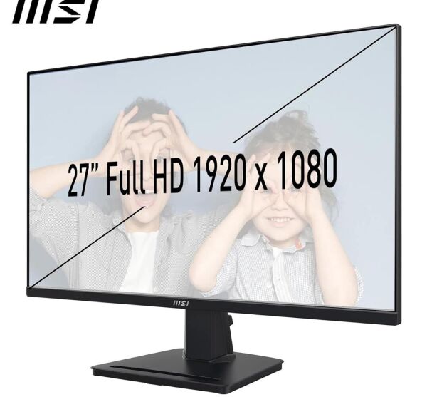 Msi 27'' Pro MP275 Kurumsal Monitör Flat FHD IPS 100Hz 1ms Anti-Glare Siyah Monitör