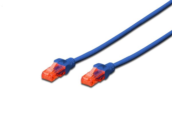 Digitus DK-1617-100-B U-UTP CAT6 10 metre AWG 26-7 MAVİ
