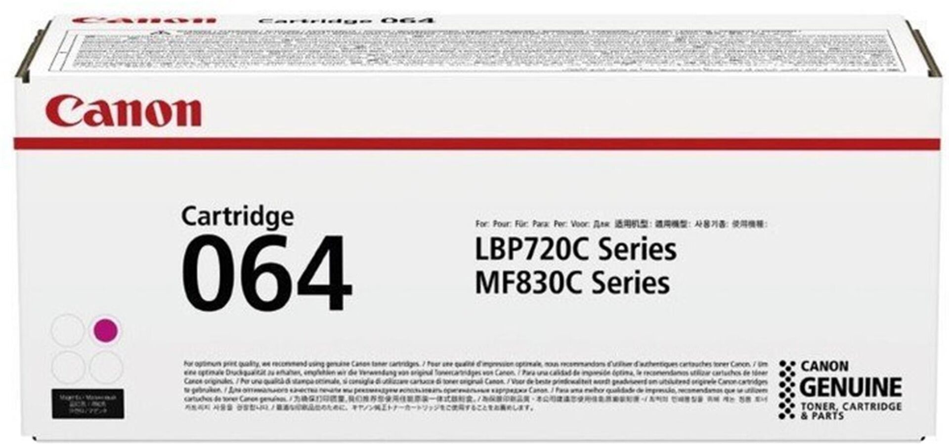 Canon CRG-064 M Magenta Kırmızı 5.000 Sayfa Toner MF832