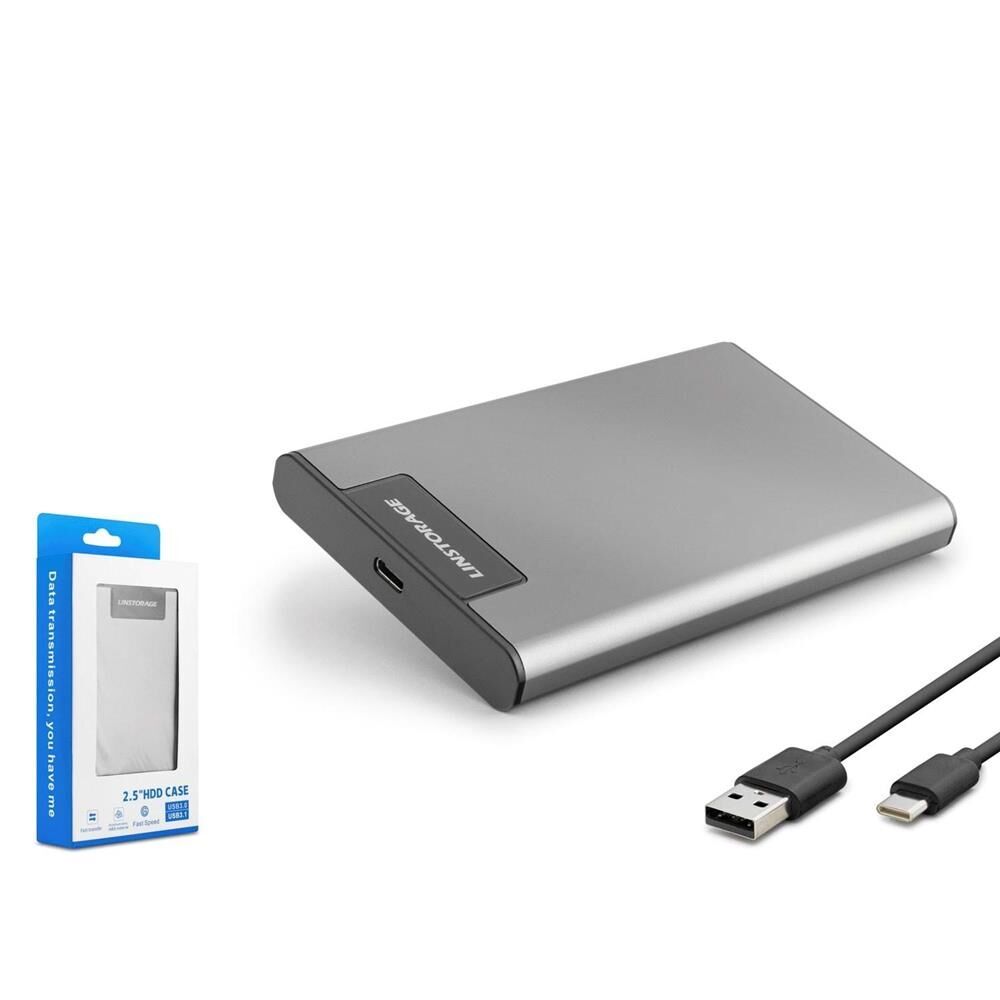 Hadron Hdx1782 2.5'' Hdd Kutu Type-C3.1 Alüminyum Rgb