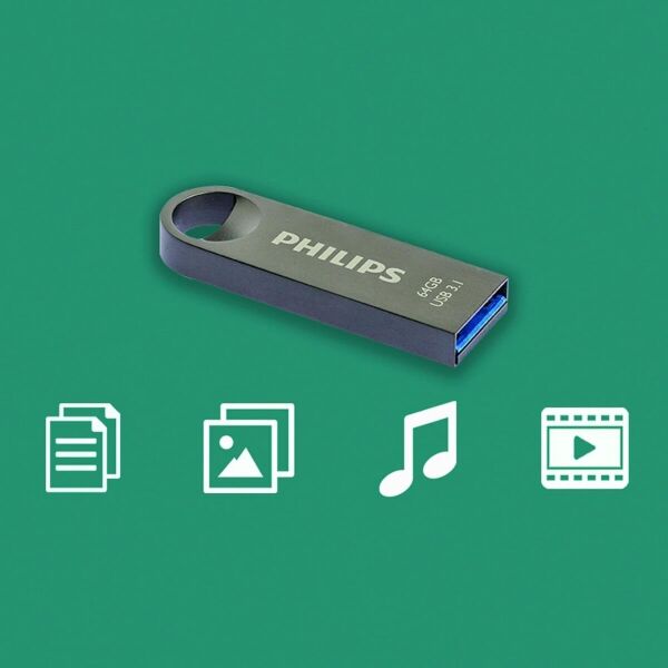 PHILIPS 64GB USB3.1 100/150MB/S FM64FD165B/00