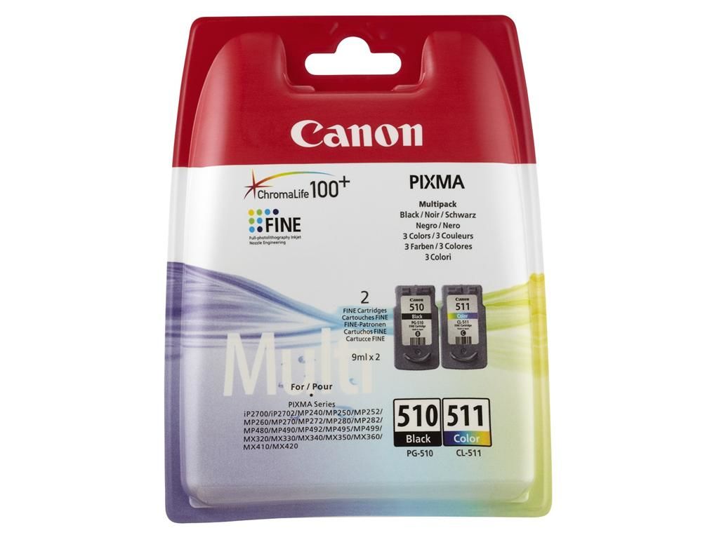 Canon PG-510 CL-511 Multipack 2'li Mürekkep Kartuş