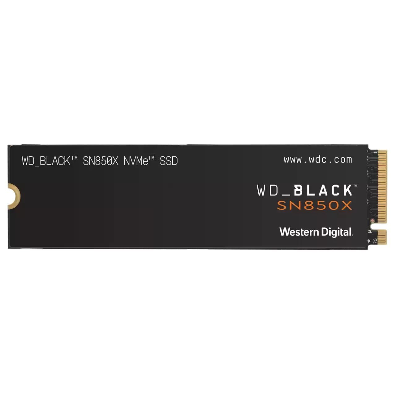 2TB WD BLACK SN850X M.2 NVMe 7300/6600MB/s WDS200T2X0E SSD