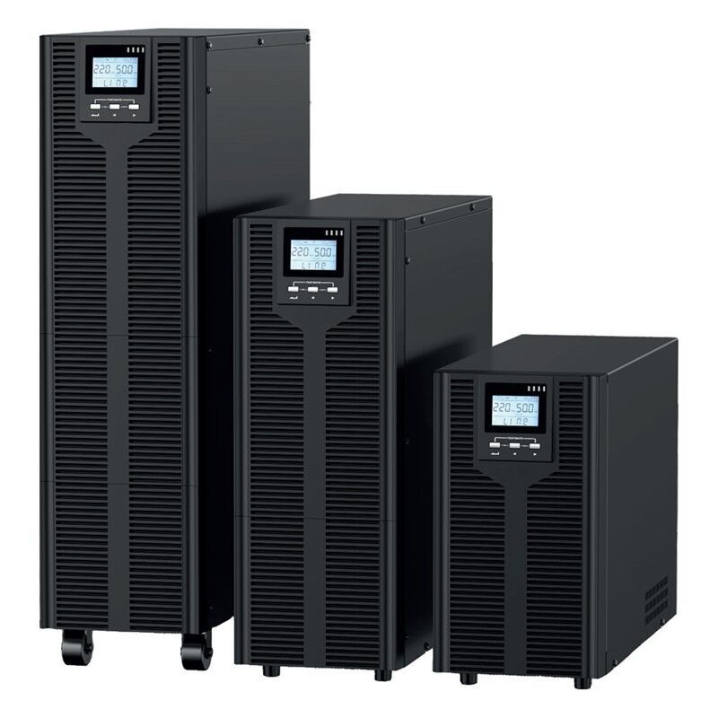 TESCOM TEOS+ 310 10KVA 3F/3F (20X7AH) RS-232 PF;1 5/10DK LCD ONLINE UPS (TRIFAZE)