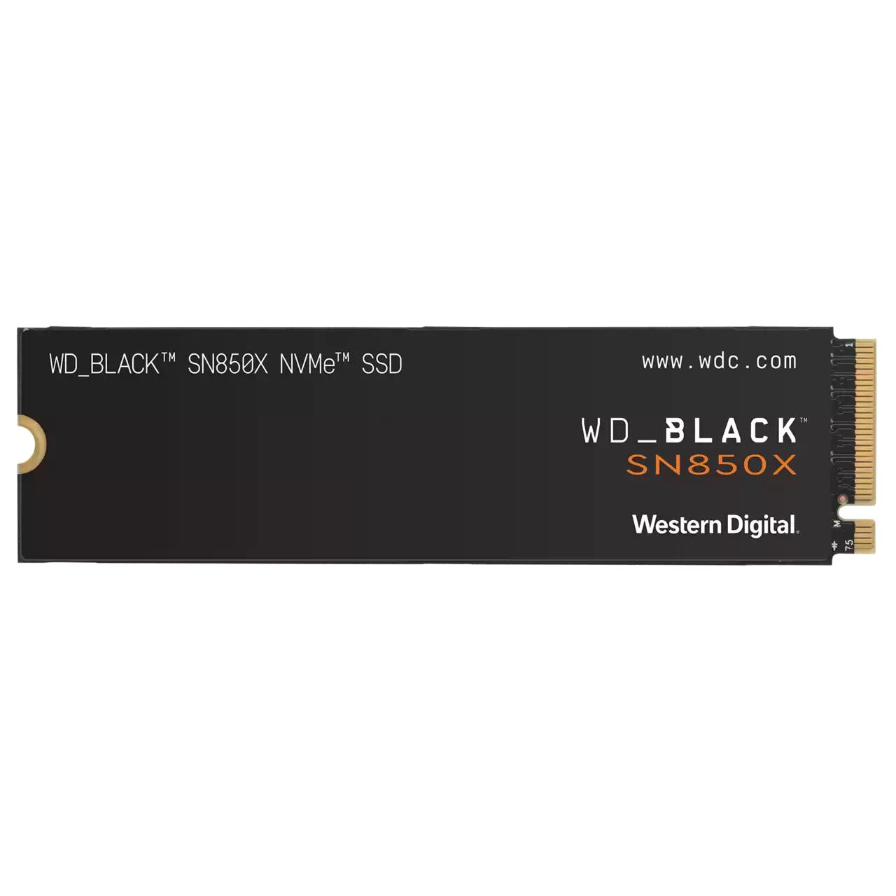 2TB WD BLACK SN850X M.2 NVMe 7300/6600MB/s WDS200T2X0E SSD