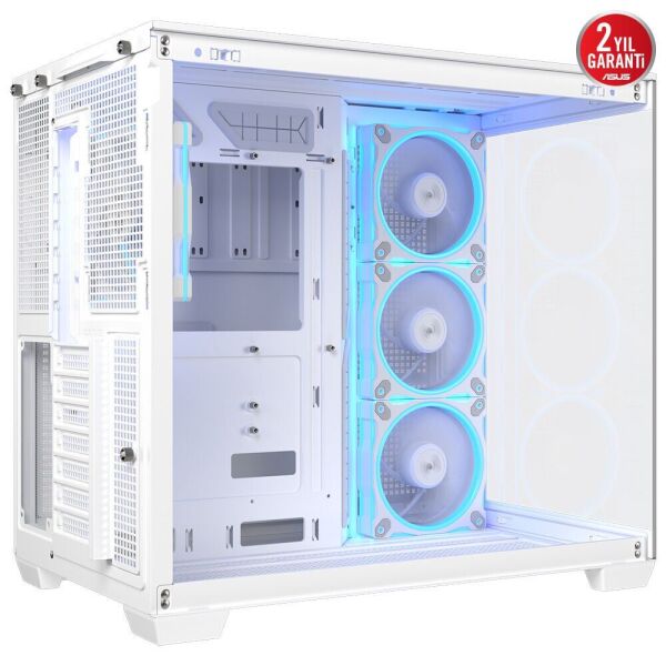 ASUS A32 PLUS M-ATX 3.2 GEN 2X1 TYPE C PORTU VE 360MM AIO CPU SOĞUTUCU & 420MM EKRAN KARTIYLA UYUMLU BEYAZ